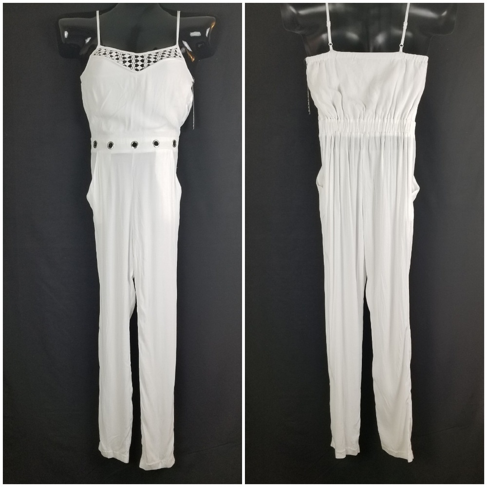 Xoxo White Jumpsuit